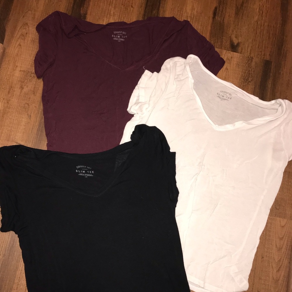 Lightweight short sleeve tees